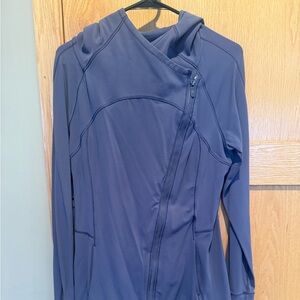 Asymmetrical Zipper Purple Jacket luluLemon